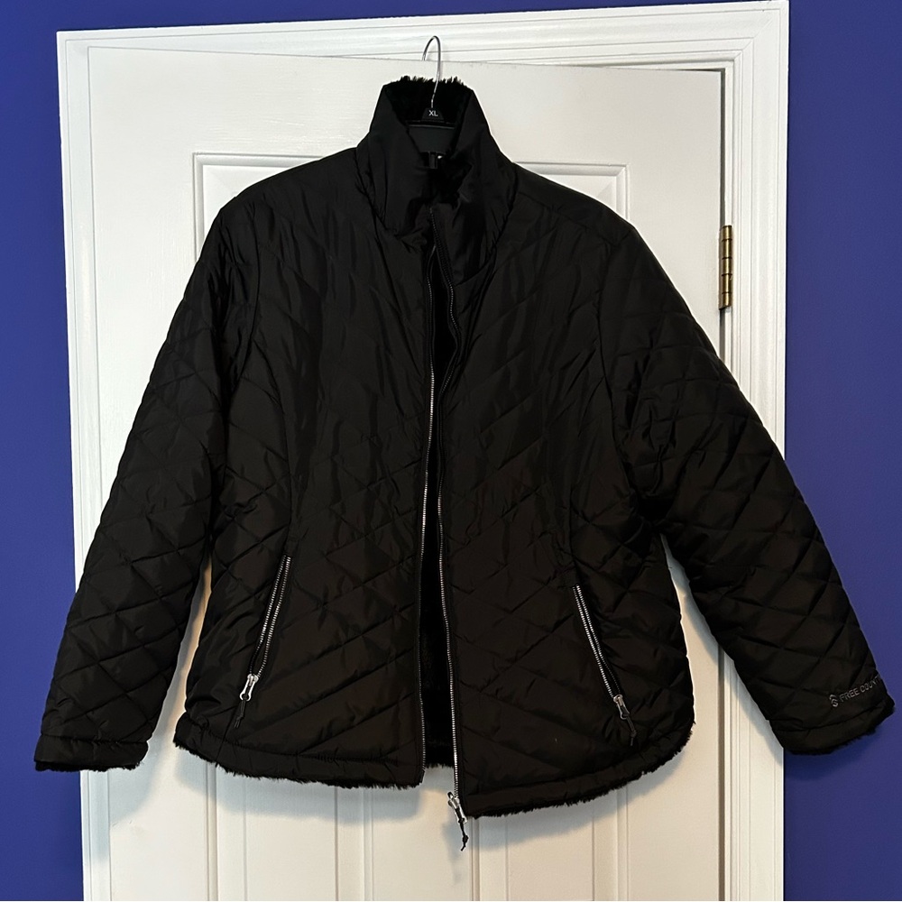Black winter coat